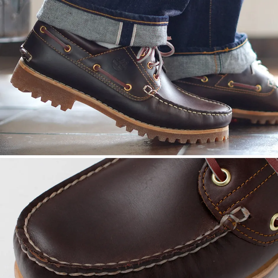 Leather Shoes & Boots^TIMBERLAND / Authentics 3 Eye Classic Lug brown