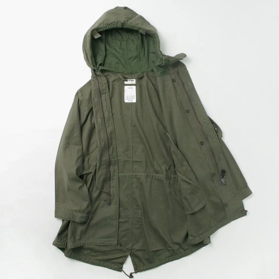 Coats^TOP KHAKI / M-48 Fishtail parka