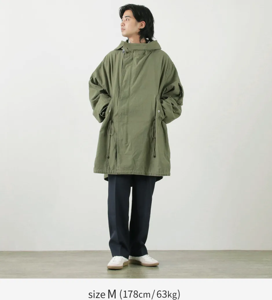 Coats^TOP KHAKI / M-48 Fishtail parka