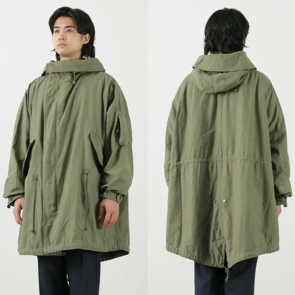 Coats^TOP KHAKI / M-48 Fishtail parka