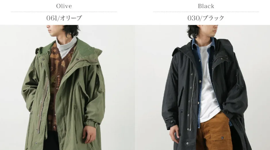 Coats^TOP KHAKI / M-48 Fishtail parka