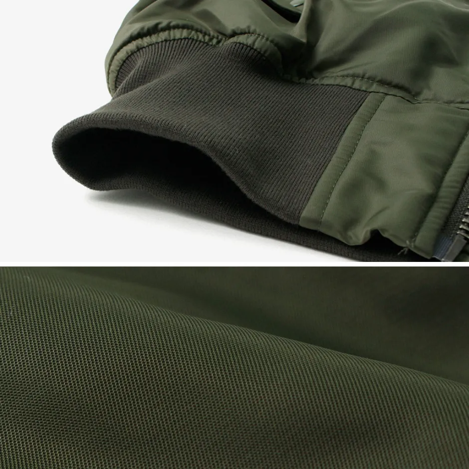 Jackets^TOP KHAKI / MA-1 Nylon Flight Jacket