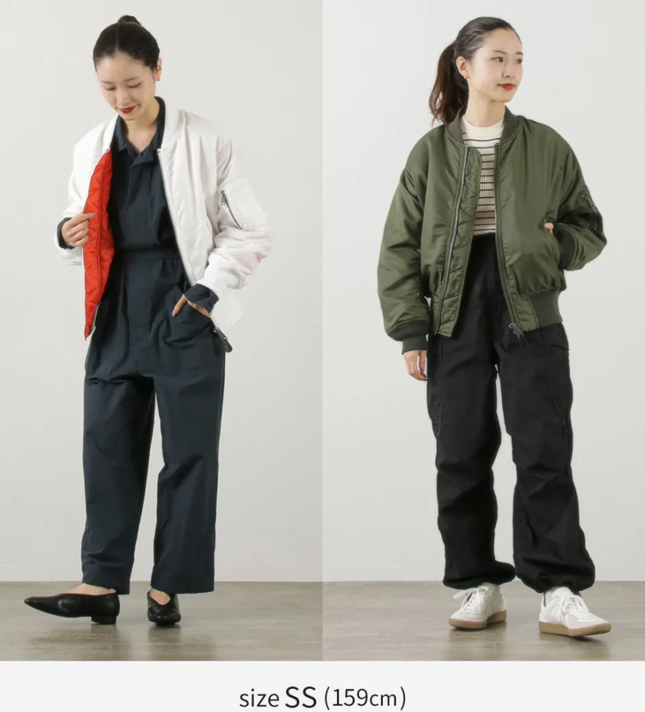 Jackets^TOP KHAKI / MA-1 Nylon Flight Jacket