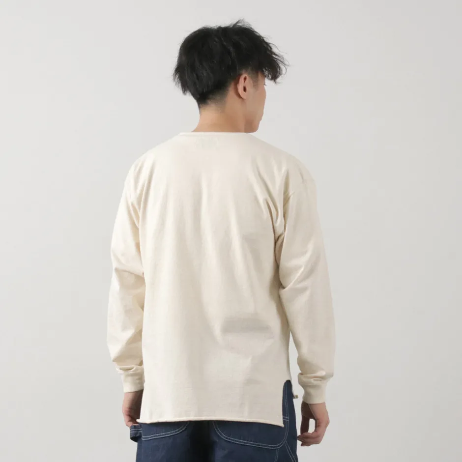 T-Shirts^TOWN TOPIC / Ankle Henley L/S Tee