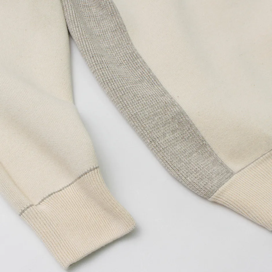 Knits^UNDYED / Knit Double Face Trim Crew Colored Organic Cotton
