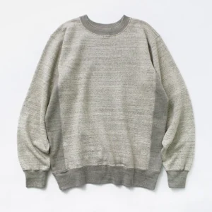 Sweatshirts^UNDYED / Lined Crew Neck Sweatshirt Colored Organic Cotton