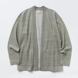 Cardigans^UNDYED / Waffle Cardigan Colored Organic Cotton