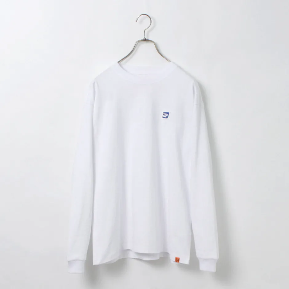 T-Shirts^UNIVERSAL OVERALL / Postman Logo Long Sleeve Tee white
