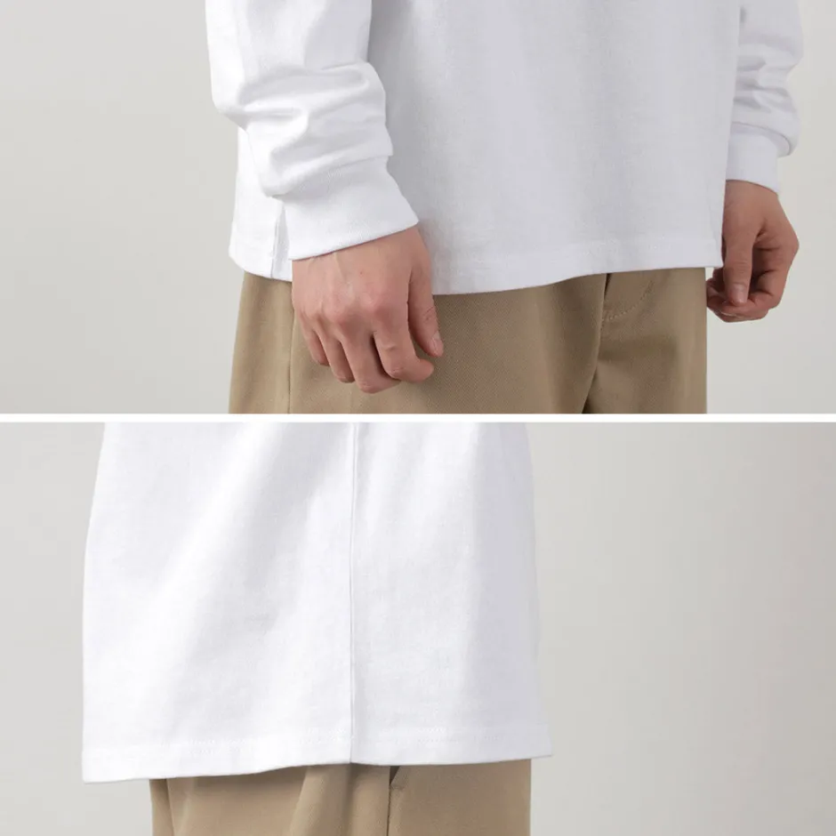 T-Shirts^UNIVERSAL OVERALL / Postman Logo Long Sleeve Tee white