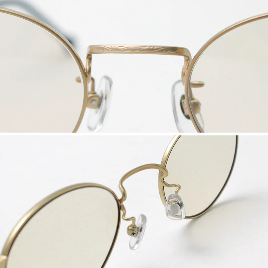 Other Goods^VERYNERD / Cyan Metal Frame Boston Matte Gold