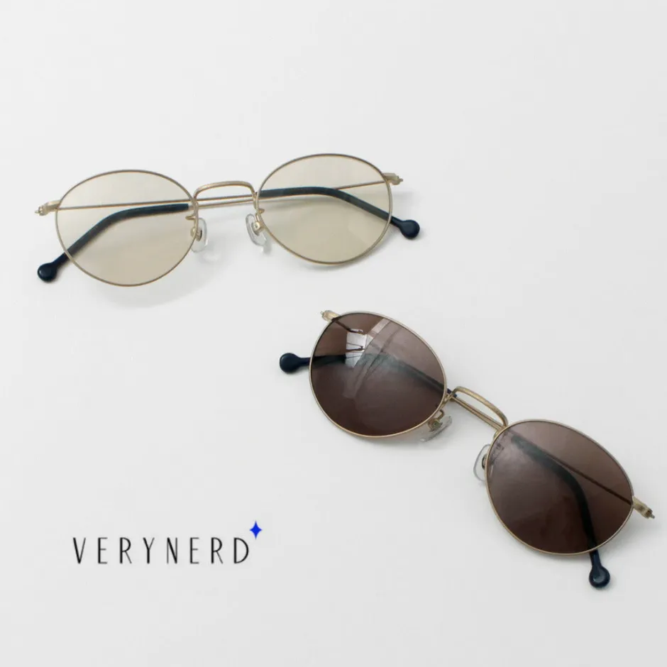 Other Goods^VERYNERD / Cyan Metal Frame Boston Matte Gold