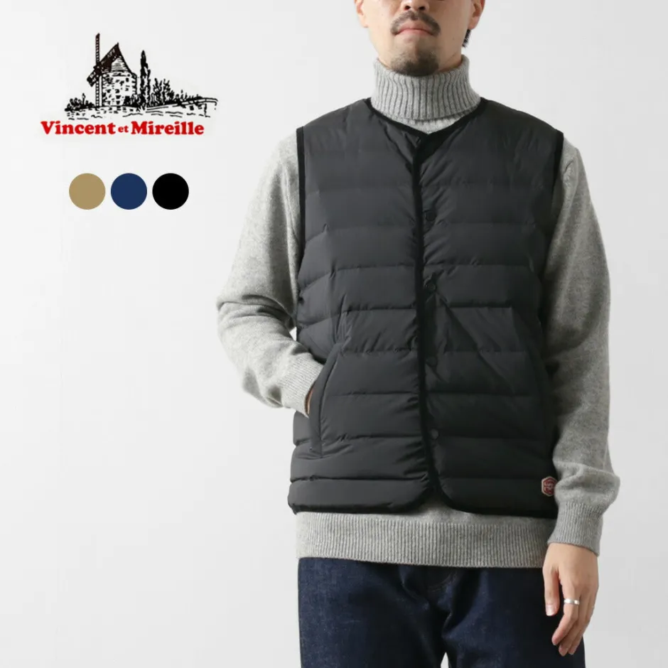 Vests^VINCENT ET MIREILLE / Stitchless Down Vest
