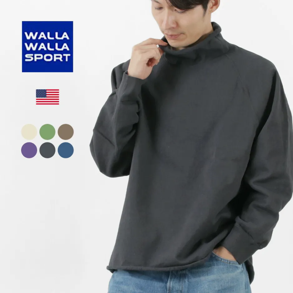 Sweatshirts^WALLA WALLA SPORT / 13oz Roll Neck Turtle