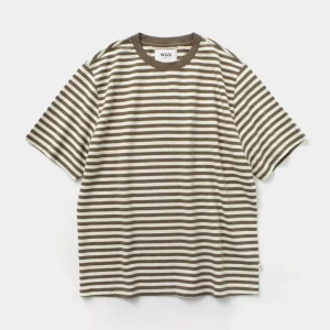 T-Shirts^WAX LONDON / Dean Short Sleeve Striped T-Shirt Jolt Stripe