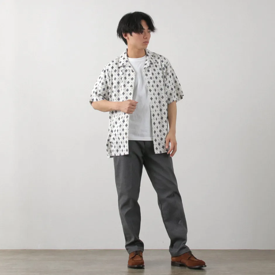 Shirts^WAX LONDON / Didcot Short Sleeve Shirt Ditsy Tile