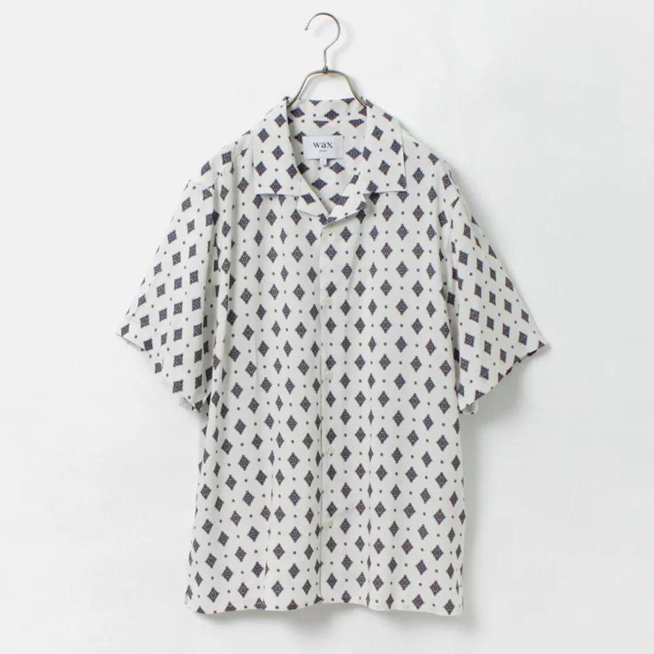 Shirts^WAX LONDON / Didcot Short Sleeve Shirt Ditsy Tile