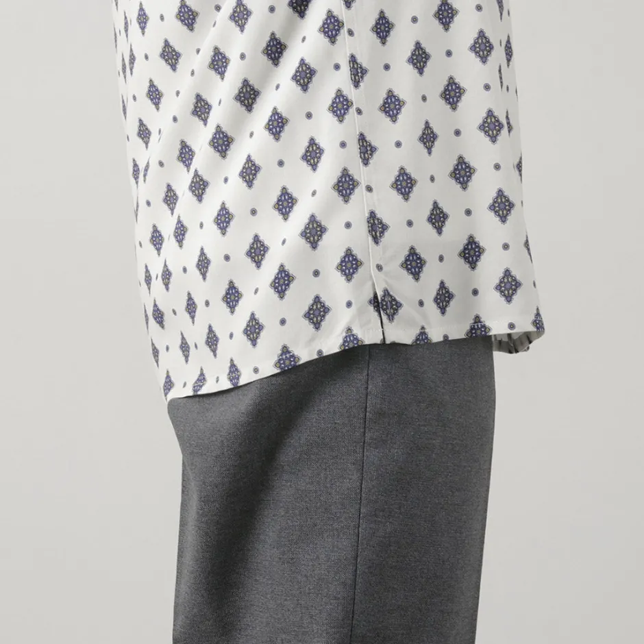 Shirts^WAX LONDON / Didcot Short Sleeve Shirt Ditsy Tile