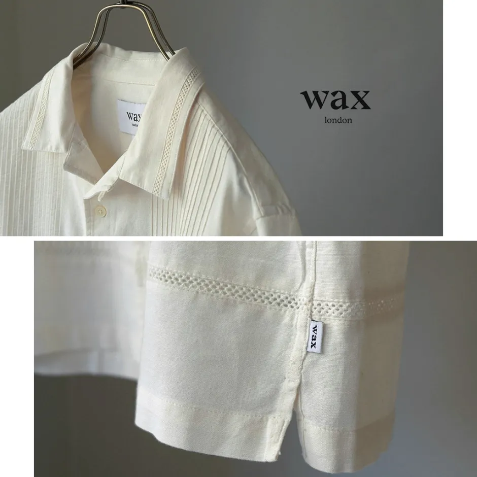 Shirts^WAX LONDON / Newton Pintuck shirt
