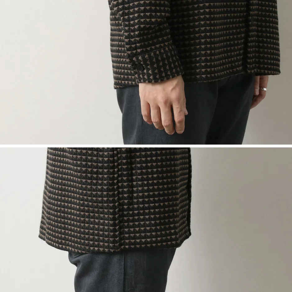 Shirts^WAX LONDON / Whiting overshirt black_beige