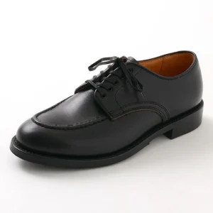 Leather Shoes & Boots^WHEELROBE / 15078 Heavy Stitching Moc Toe Leather Shoes