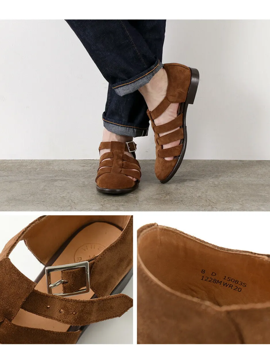 Leather Shoes & Boots^WHEELROBE / Gurkha sandal suede camel