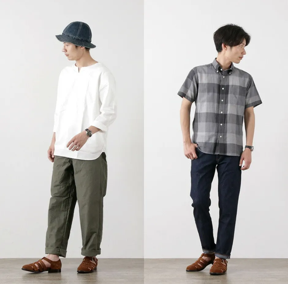 Leather Shoes & Boots^WHEELROBE / Gurkha sandal suede camel