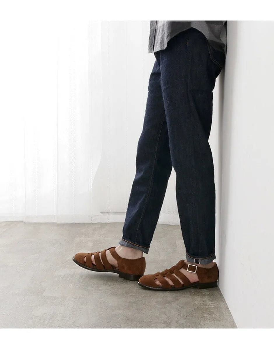 Leather Shoes & Boots^WHEELROBE / Gurkha sandal suede camel