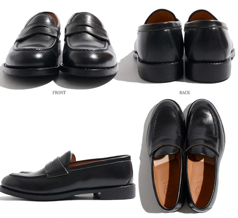 Leather Shoes & Boots^WHEELROBE / Heavy Stitching Loafer black