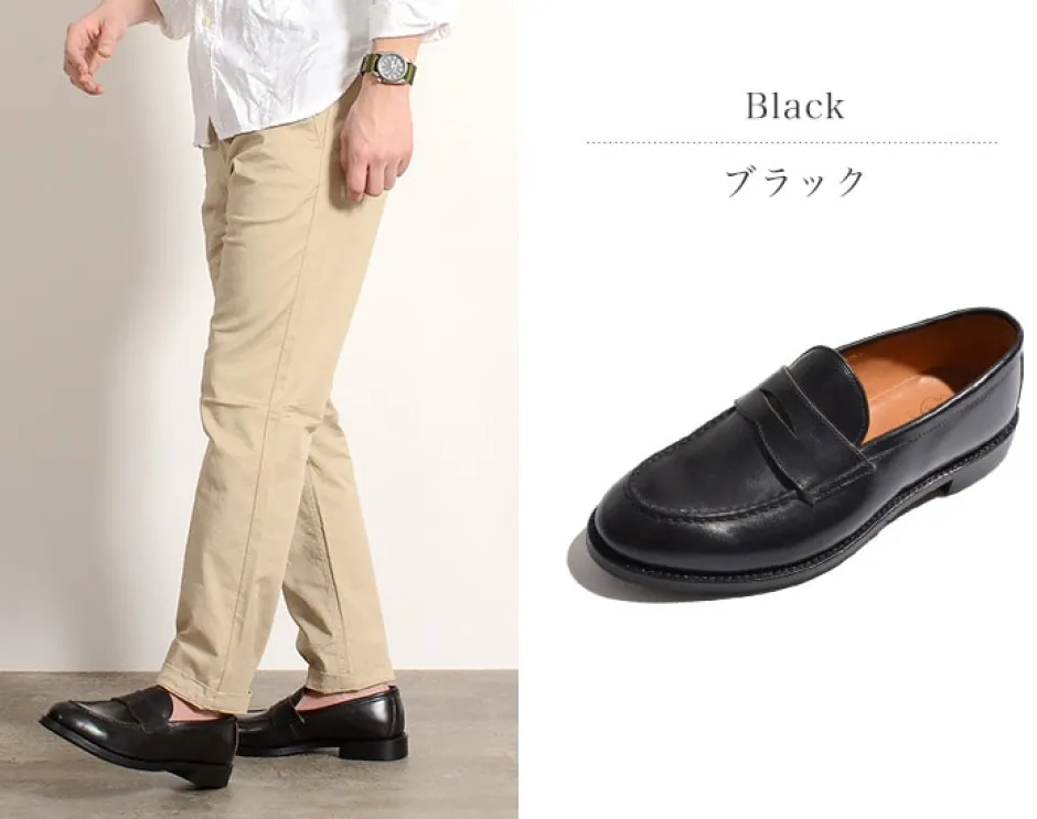 Leather Shoes & Boots^WHEELROBE / Heavy Stitching Loafer black