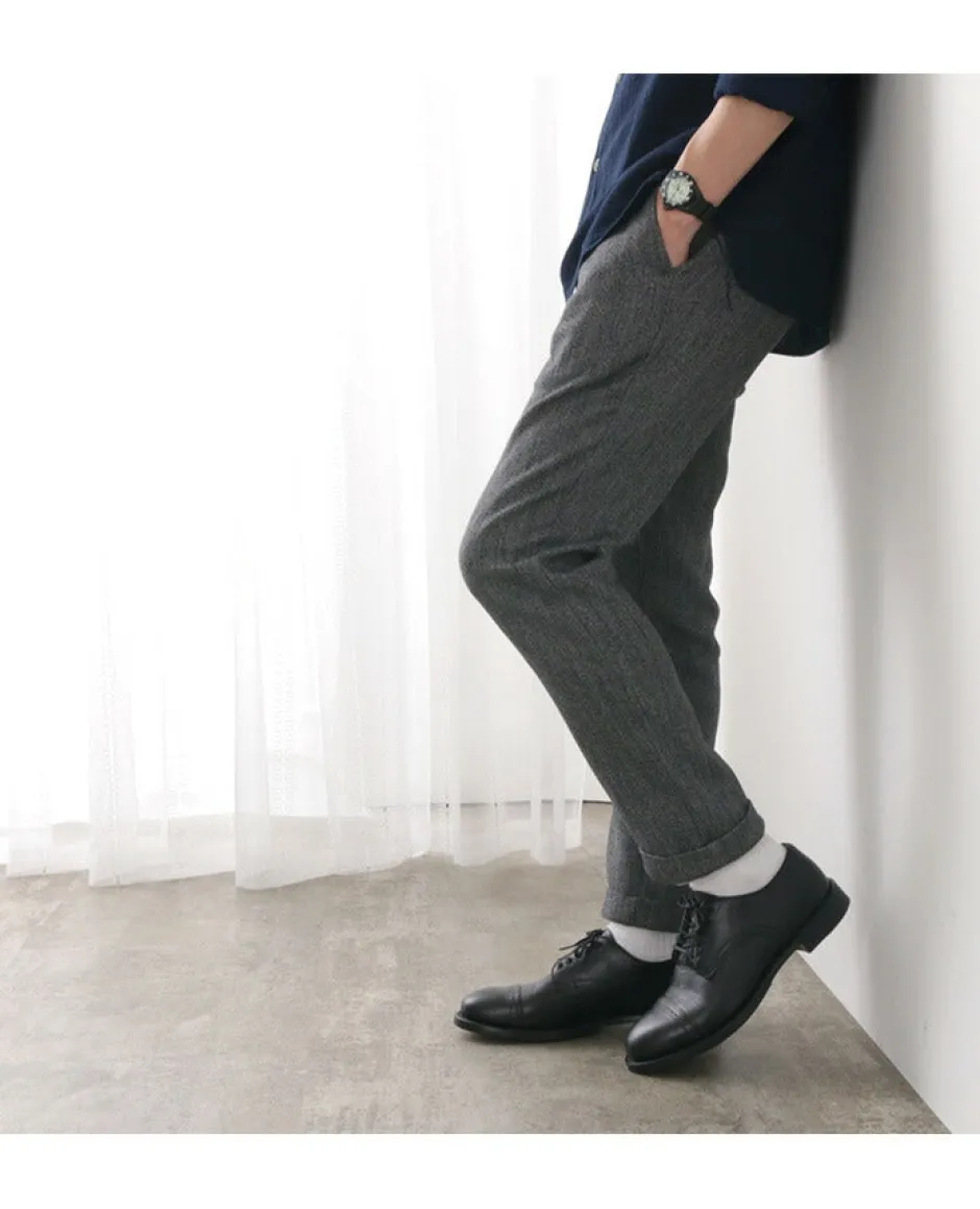 Leather Shoes & Boots^WHEELROBE / Punched Cap Toe Derby Shoes