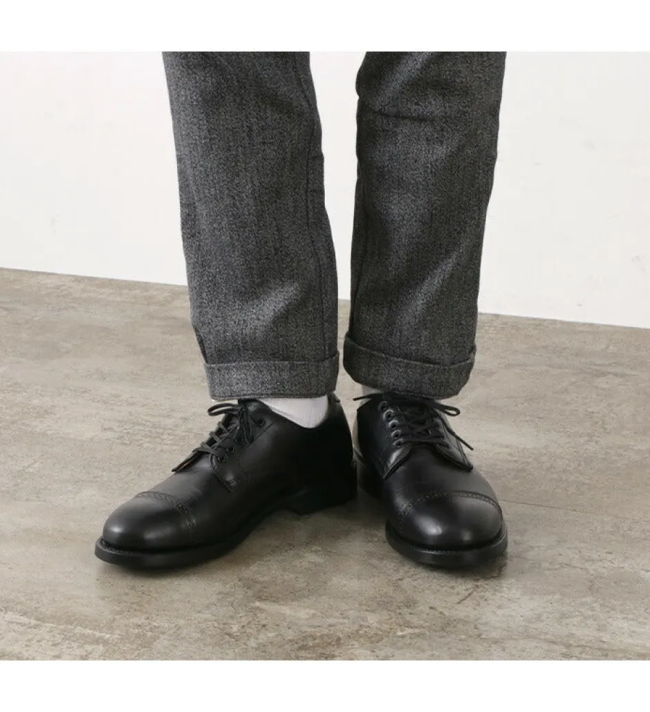 Leather Shoes & Boots^WHEELROBE / Punched Cap Toe Derby Shoes