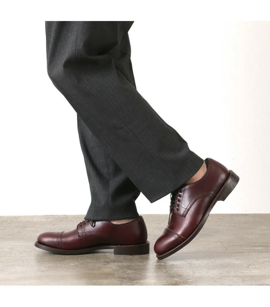 Leather Shoes & Boots^WHEELROBE / Punched Cap Toe Derby Shoes