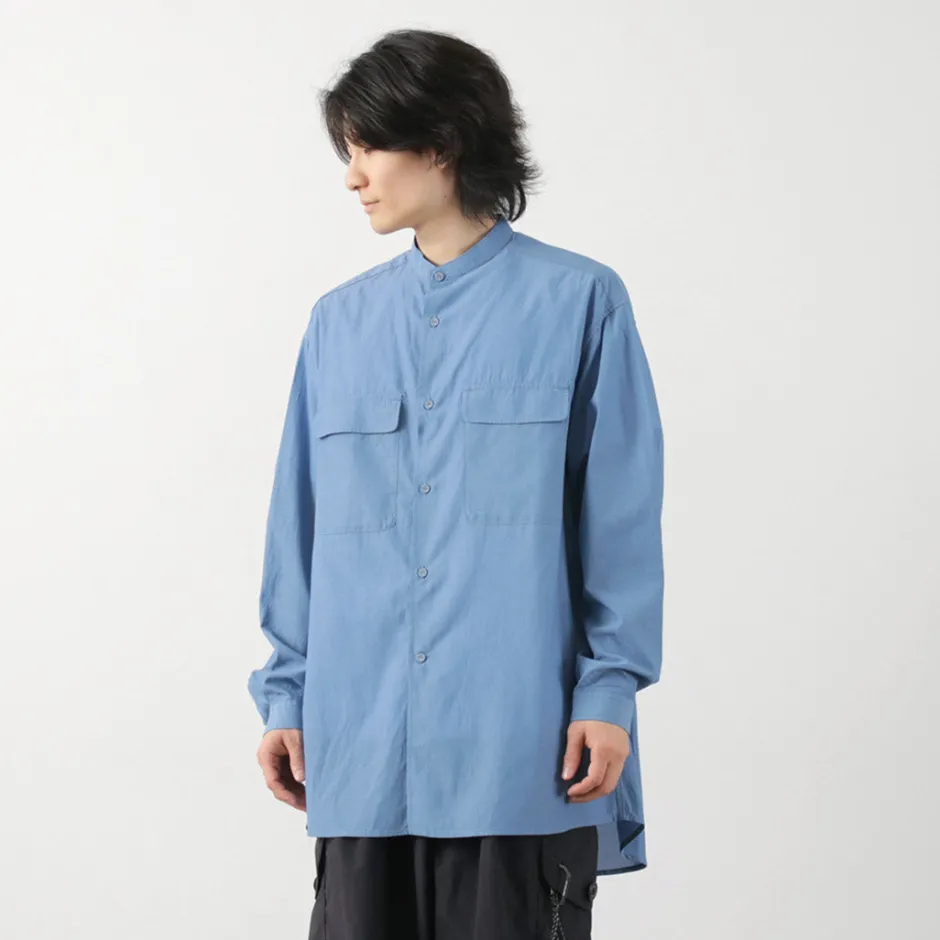 Shirts^WHITE MOUNTAINEERING / Band Collar Shirt