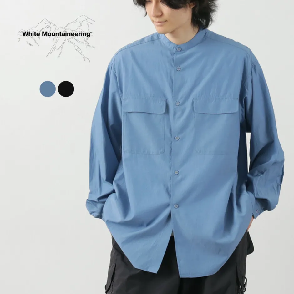 Shirts^WHITE MOUNTAINEERING / Band Collar Shirt