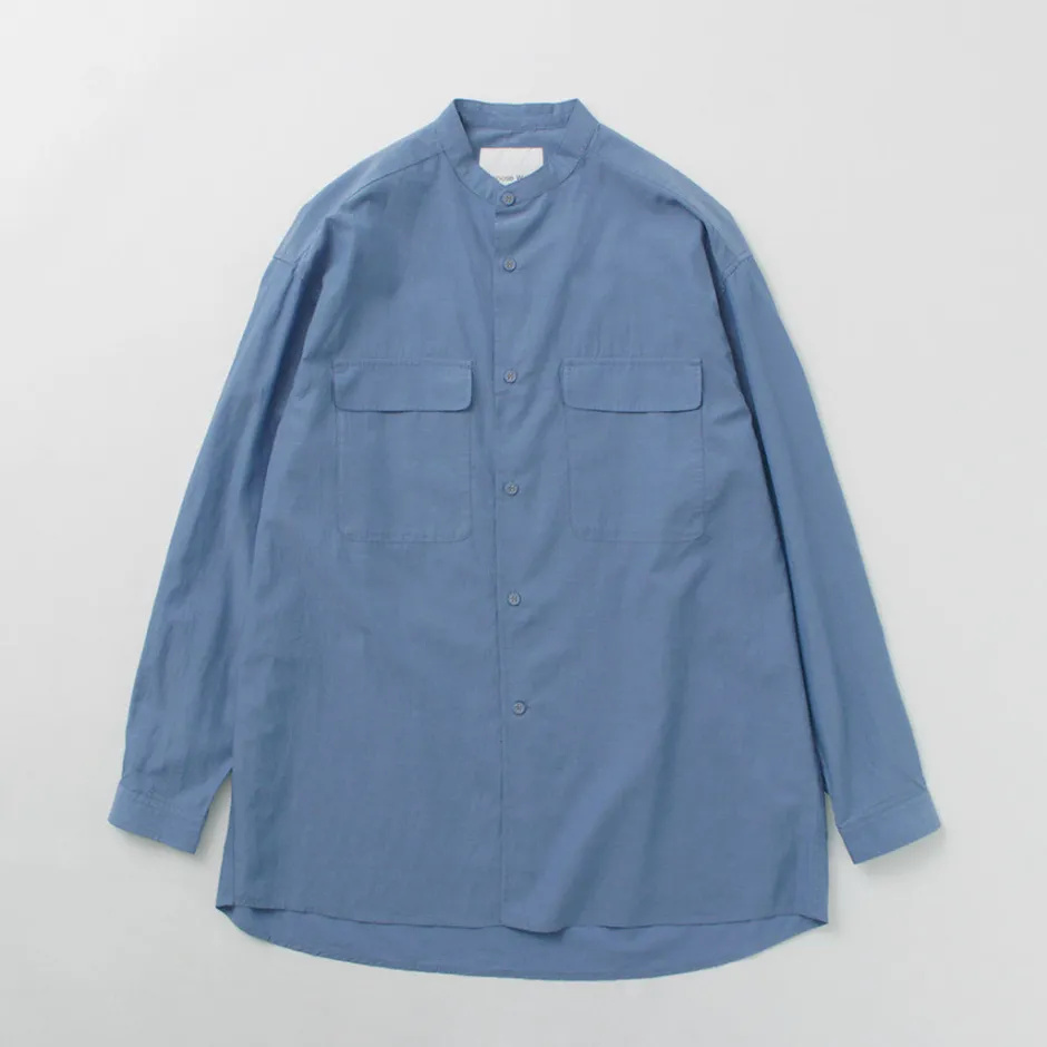 Shirts^WHITE MOUNTAINEERING / Band Collar Shirt
