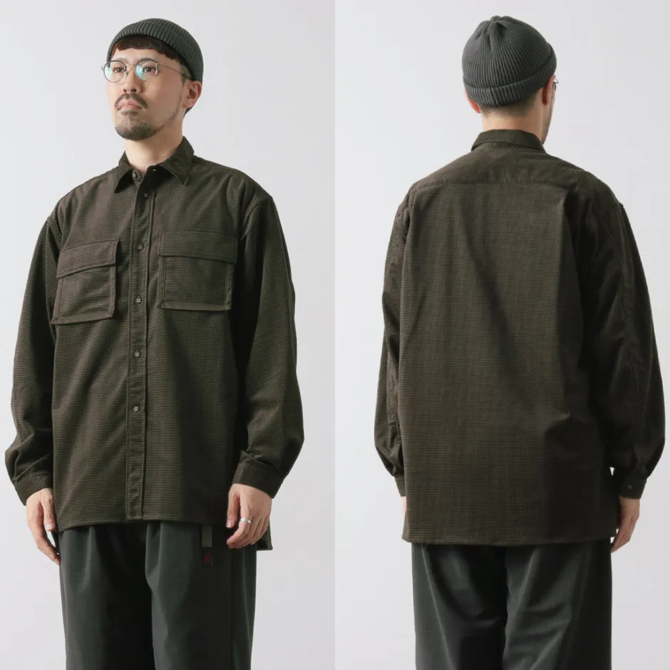 Shirts^WHITE MOUNTAINEERING / Mid Gusset Sleeve Tricot Check Shirt