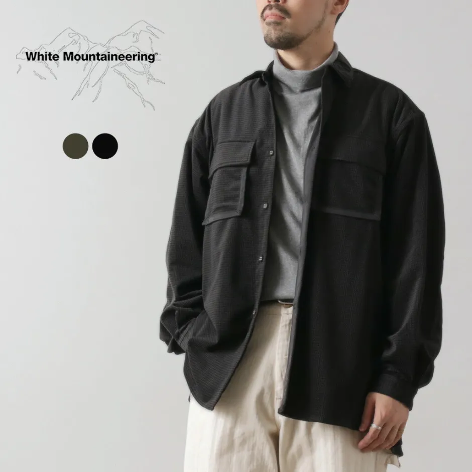 Shirts^WHITE MOUNTAINEERING / Mid Gusset Sleeve Tricot Check Shirt