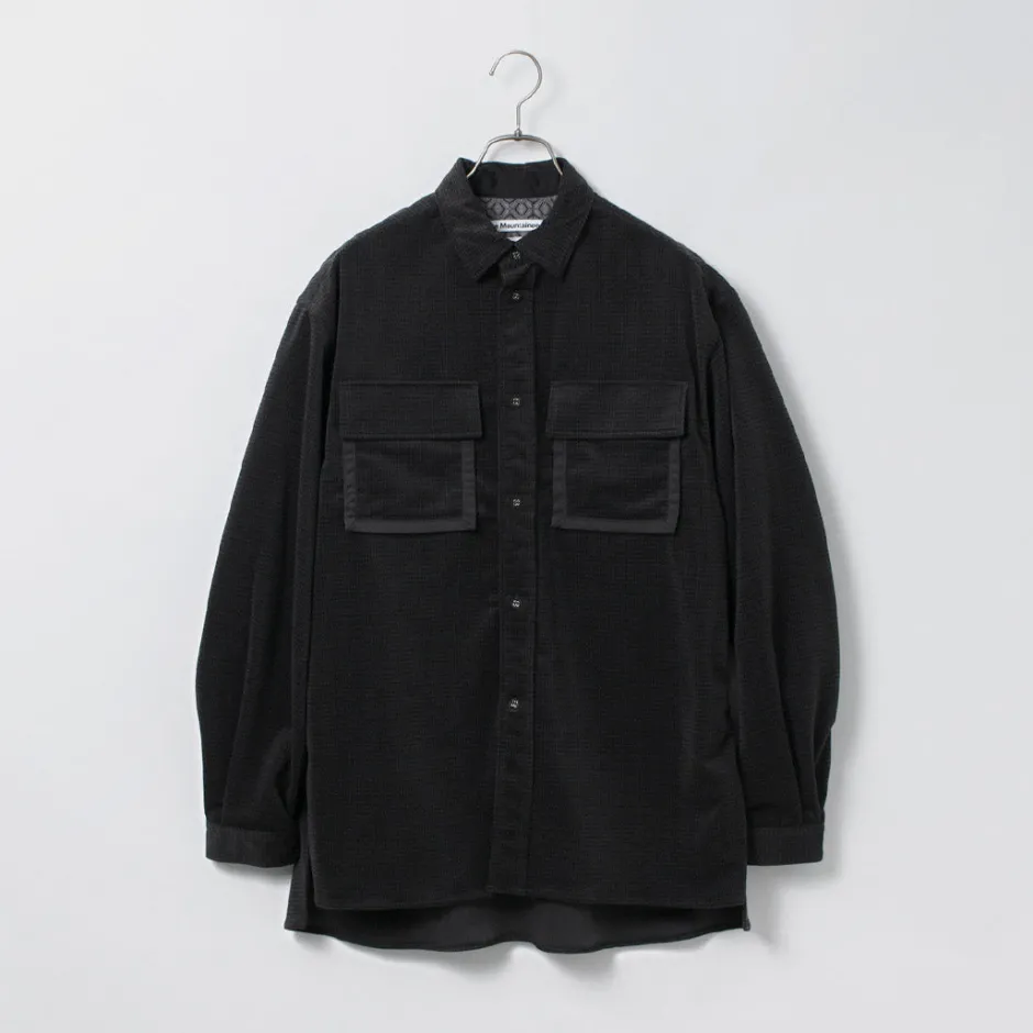 Shirts^WHITE MOUNTAINEERING / Mid Gusset Sleeve Tricot Check Shirt