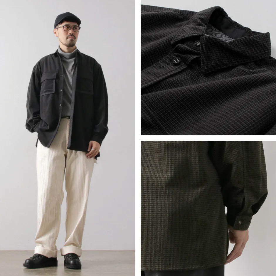 Shirts^WHITE MOUNTAINEERING / Mid Gusset Sleeve Tricot Check Shirt