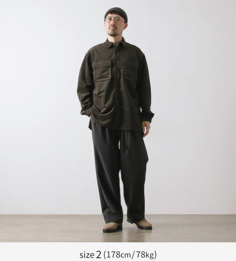 Shirts^WHITE MOUNTAINEERING / Mid Gusset Sleeve Tricot Check Shirt