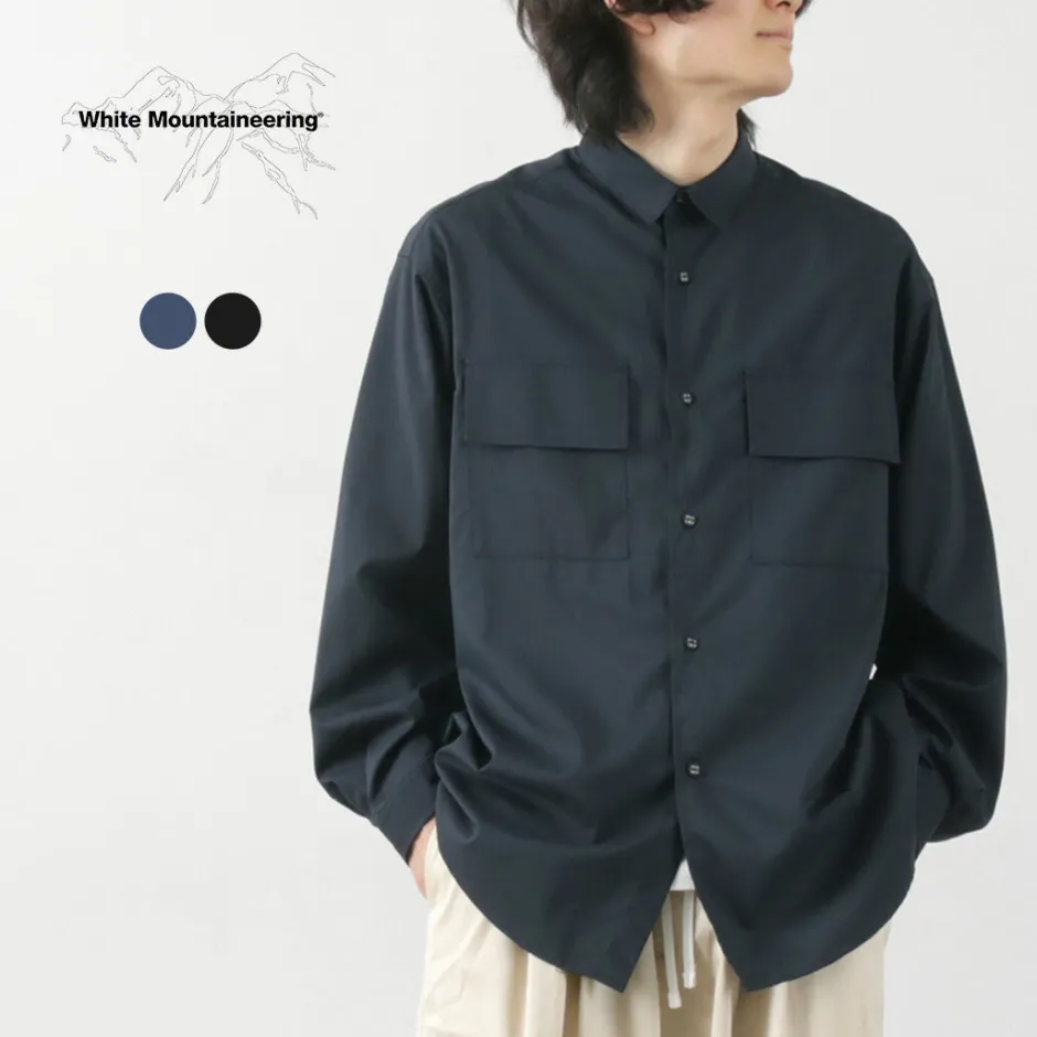 Shirts^WHITE MOUNTAINEERING / Regular collar shirt