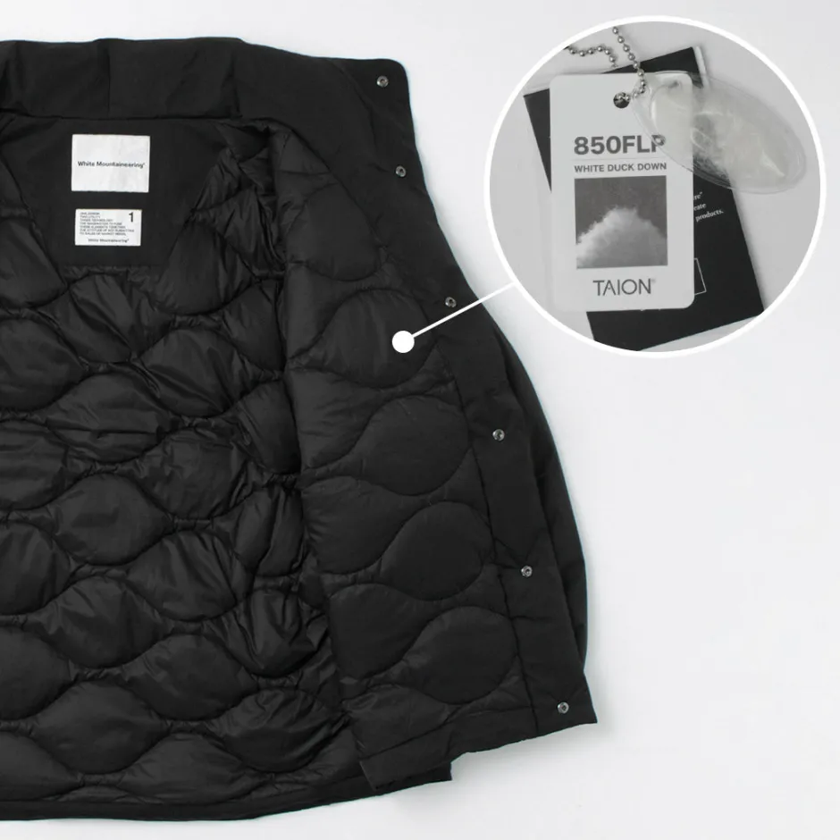 Down Wear^WHITE MOUNTAINEERING / TAION Collaboration Down Jacket black