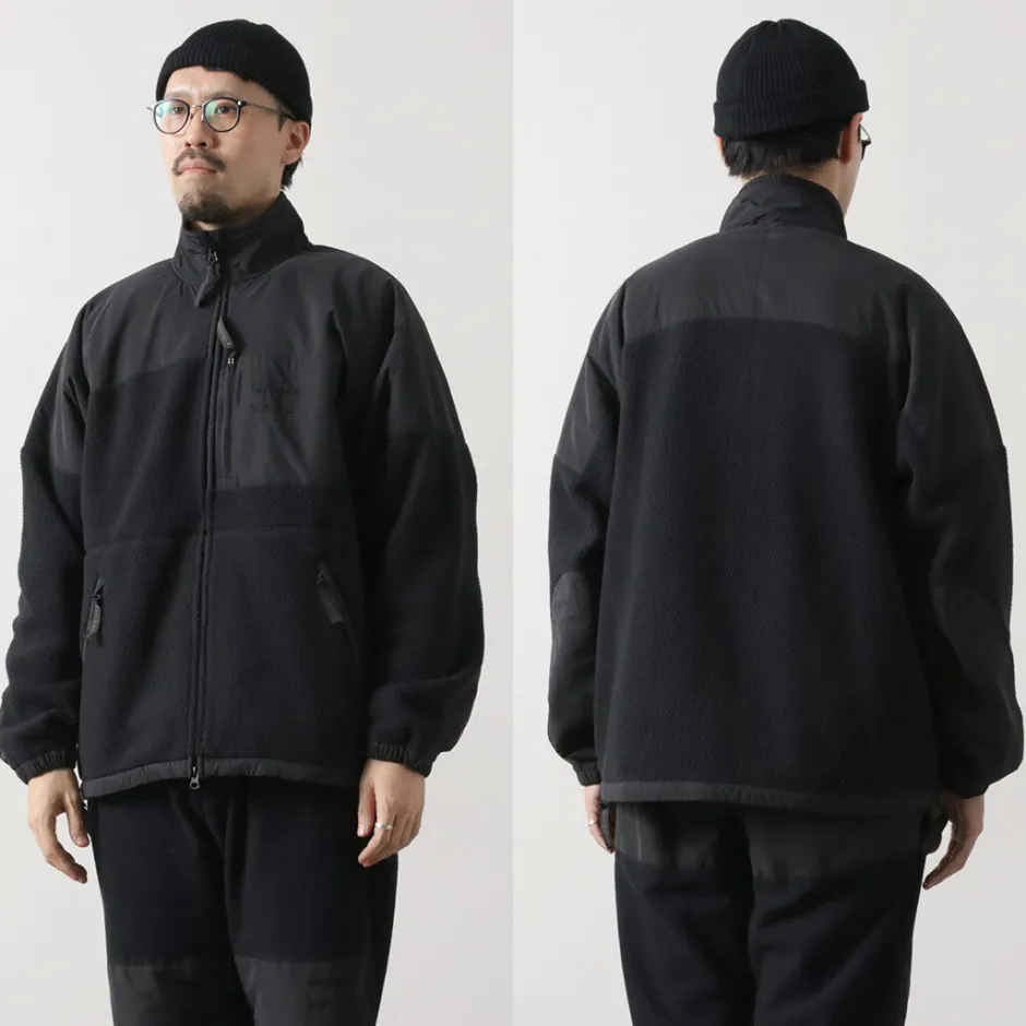 Jackets^WHITE MOUNTAINEERING / WILD THINGS Collaboration Fleece Jacket black