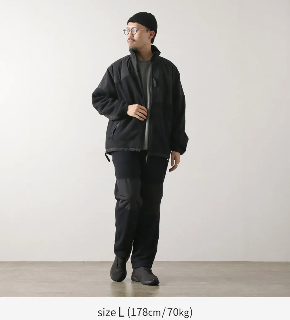 Jackets^WHITE MOUNTAINEERING / WILD THINGS Collaboration Fleece Jacket black