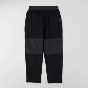 Trousers^WHITE MOUNTAINEERING / WILD THINGS Collaboration Fleece Pants black