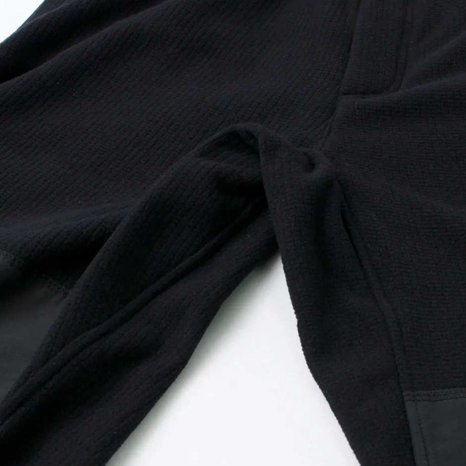 Trousers^WHITE MOUNTAINEERING / WILD THINGS Collaboration Fleece Pants black