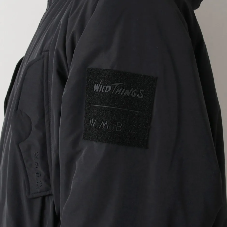 Coats^WHITE MOUNTAINEERING / WILD THINGS Collaboration Transport Parka black