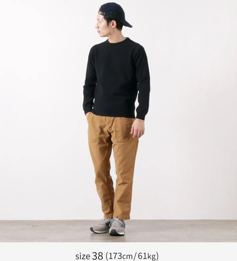 Knits^WILLIAM LOCKIE / Lambswool crew neck knit
