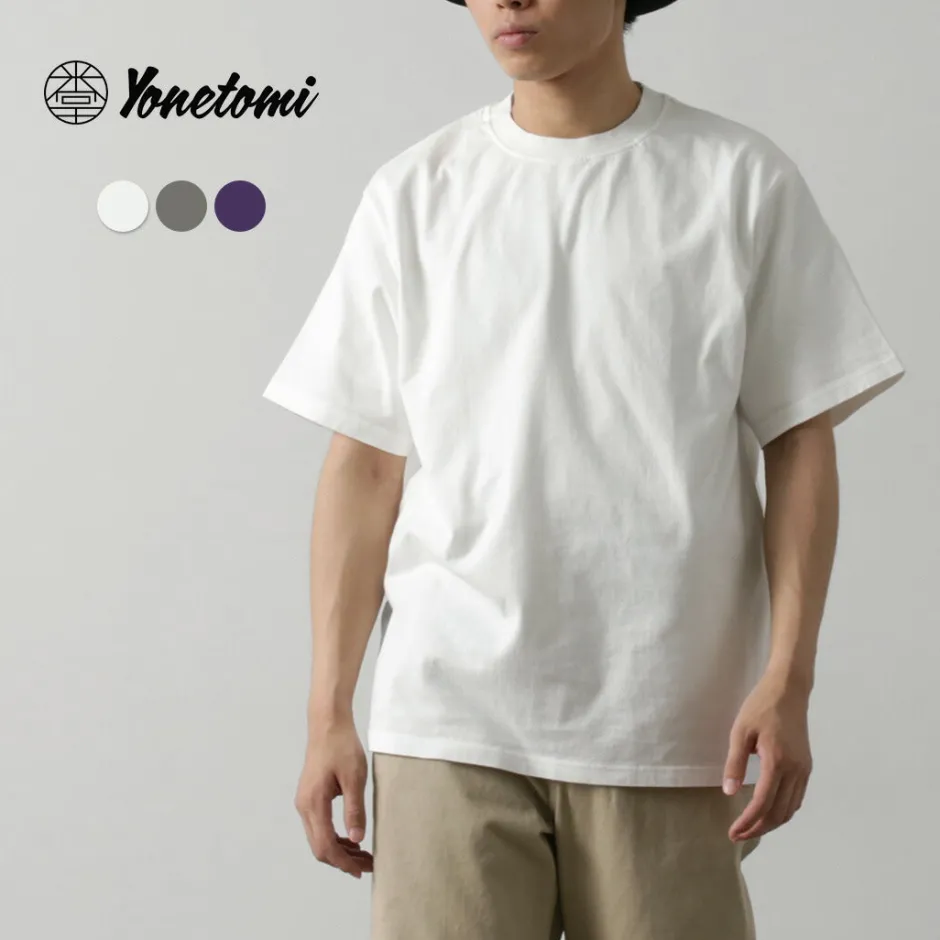 T-Shirts^YONETOMI NEW BASIC / Garment Dye Pack T-Shirt