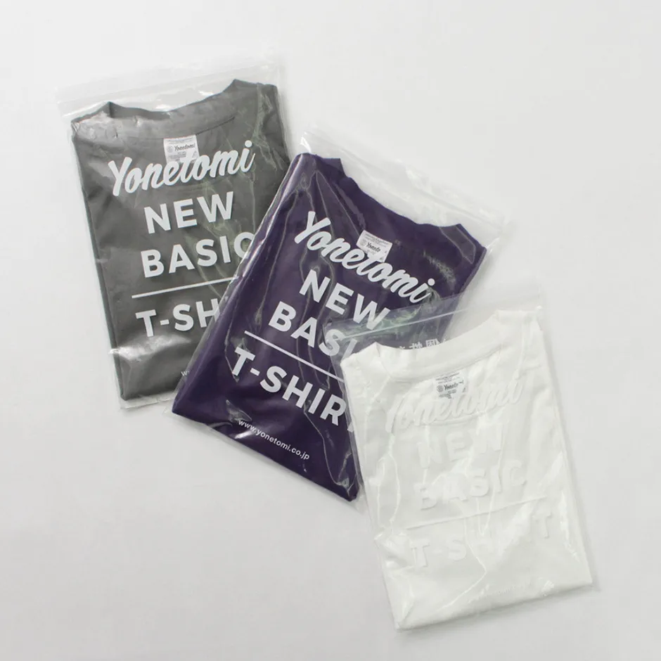T-Shirts^YONETOMI NEW BASIC / Garment Dye Pack T-Shirt